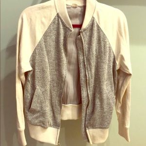 Gap Ribbed Sweater Full Zip Jacket